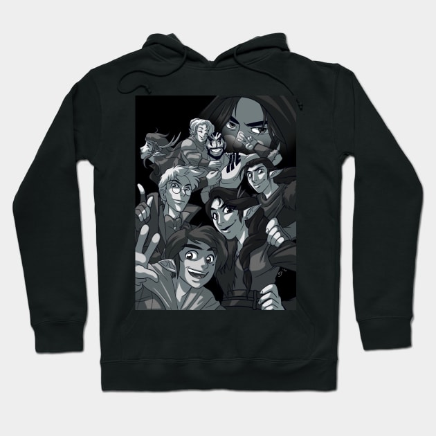 The Gang's All Here Hoodie by Gaddes